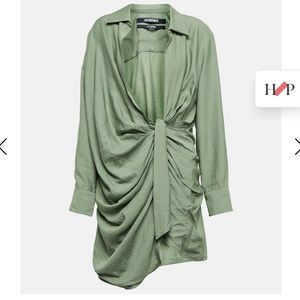 🇫🇷 Jacquemus La robe Bahia in green